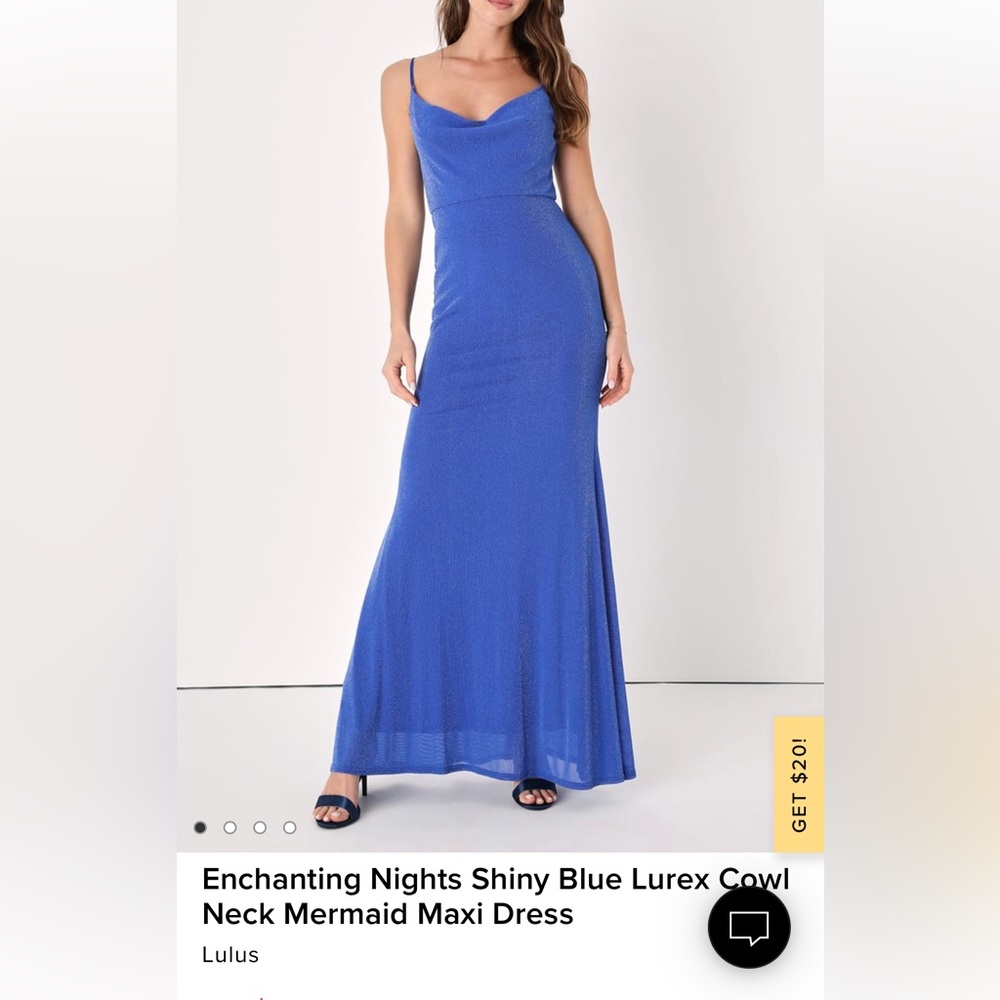 Lulus maxi dress 💙